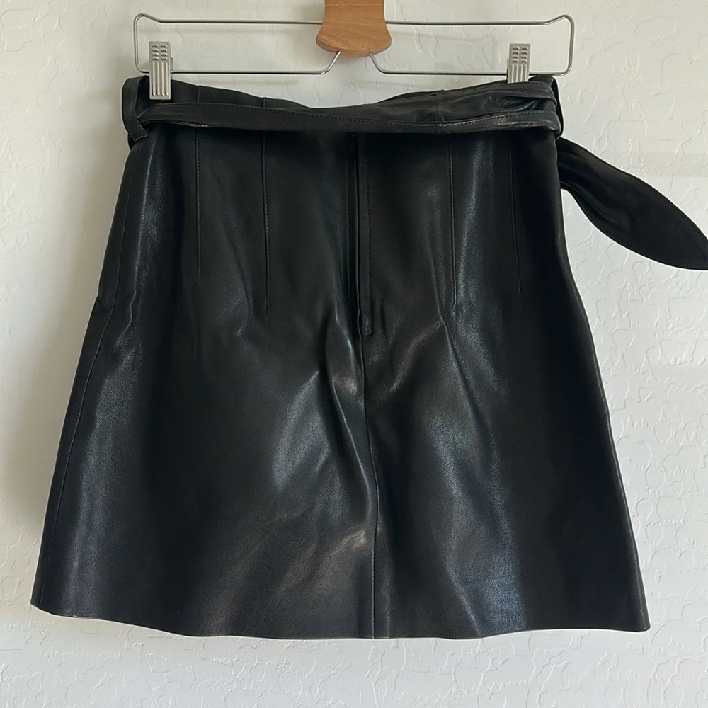 & Other Stories Black Mini Skirt - Picture 3 of 7